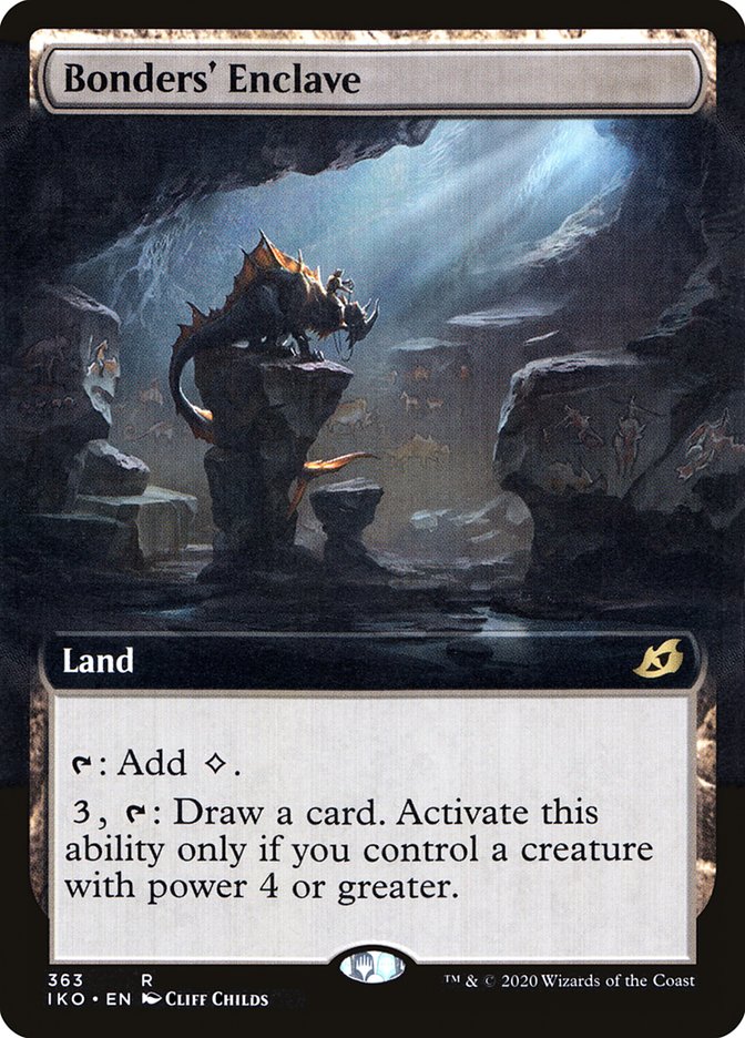 Bonders' Enclave (Extended Art) [Ikoria: Lair of Behemoths] | Game Haven TX