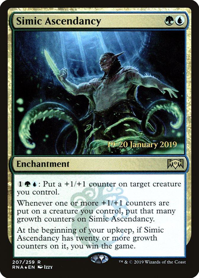 Simic Ascendancy [Ravnica Allegiance Promos] | Game Haven TX