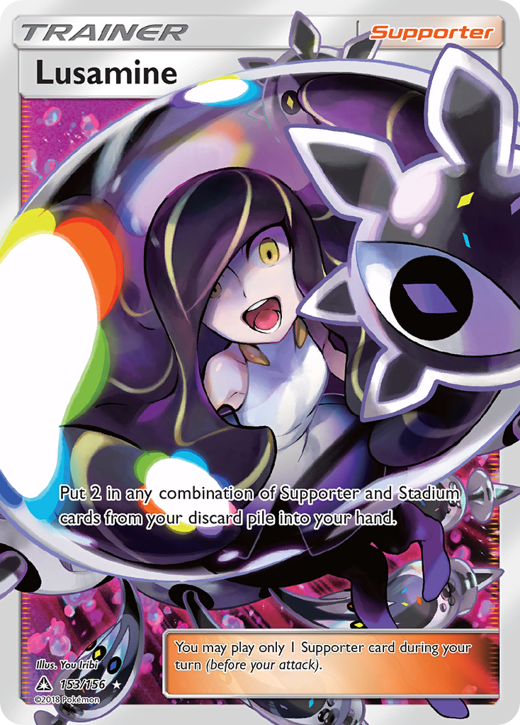 Lusamine (153/156) [Sun & Moon: Ultra Prism] | Game Haven TX