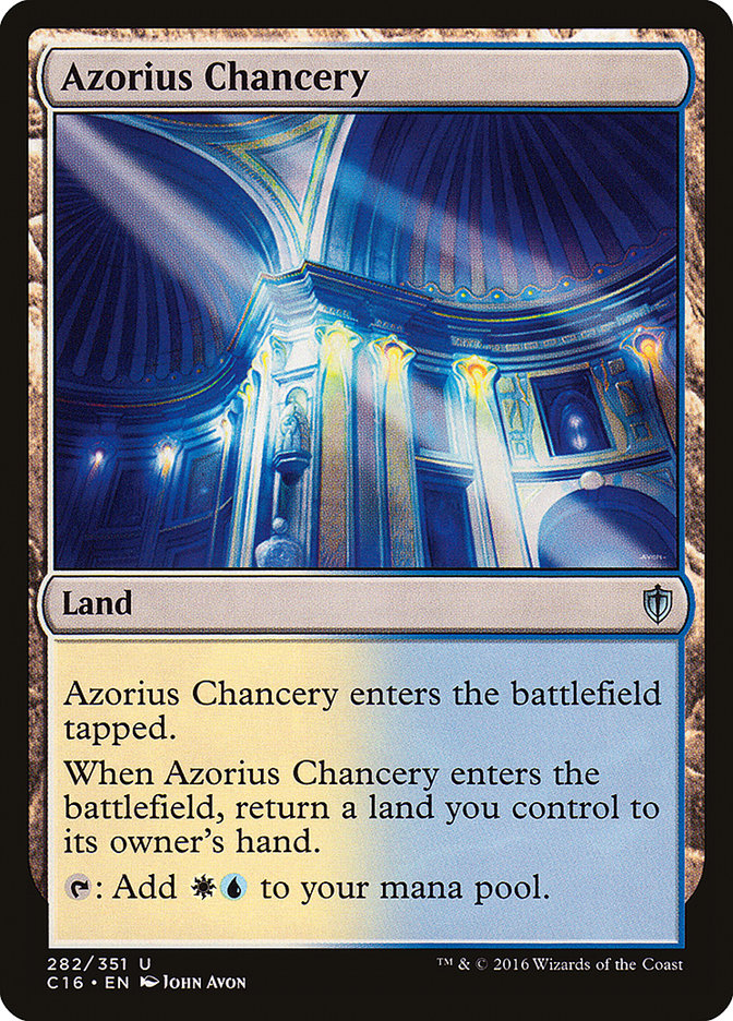 Azorius Chancery [Commander 2016] | Game Haven TX