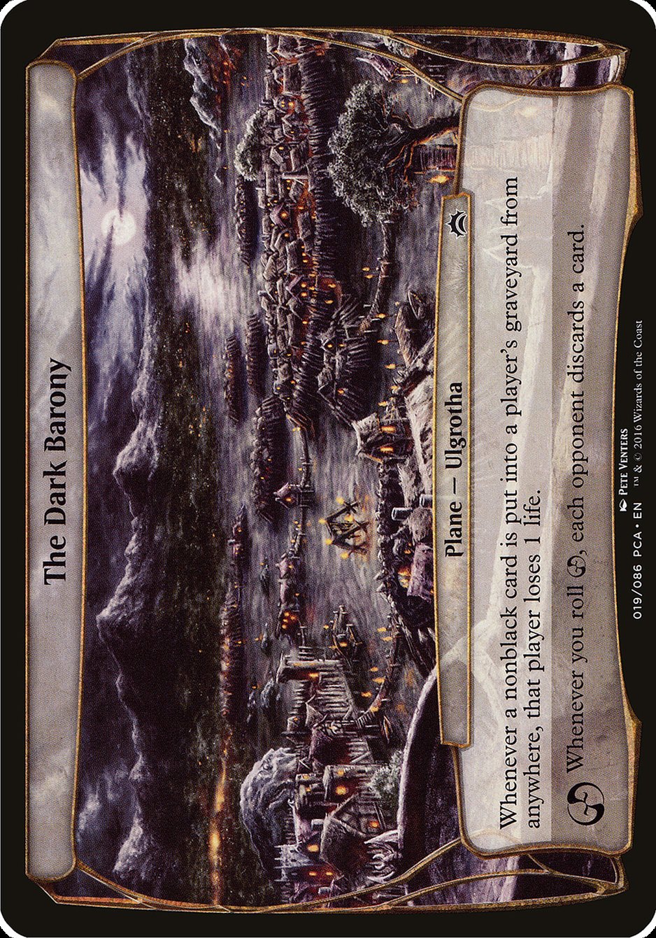 The Dark Barony (Planes) [Planechase Anthology Planes] | Game Haven TX