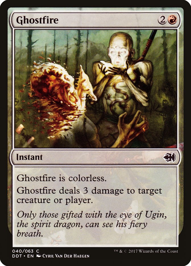 Ghostfire [Duel Decks: Merfolk vs. Goblins] | Game Haven TX