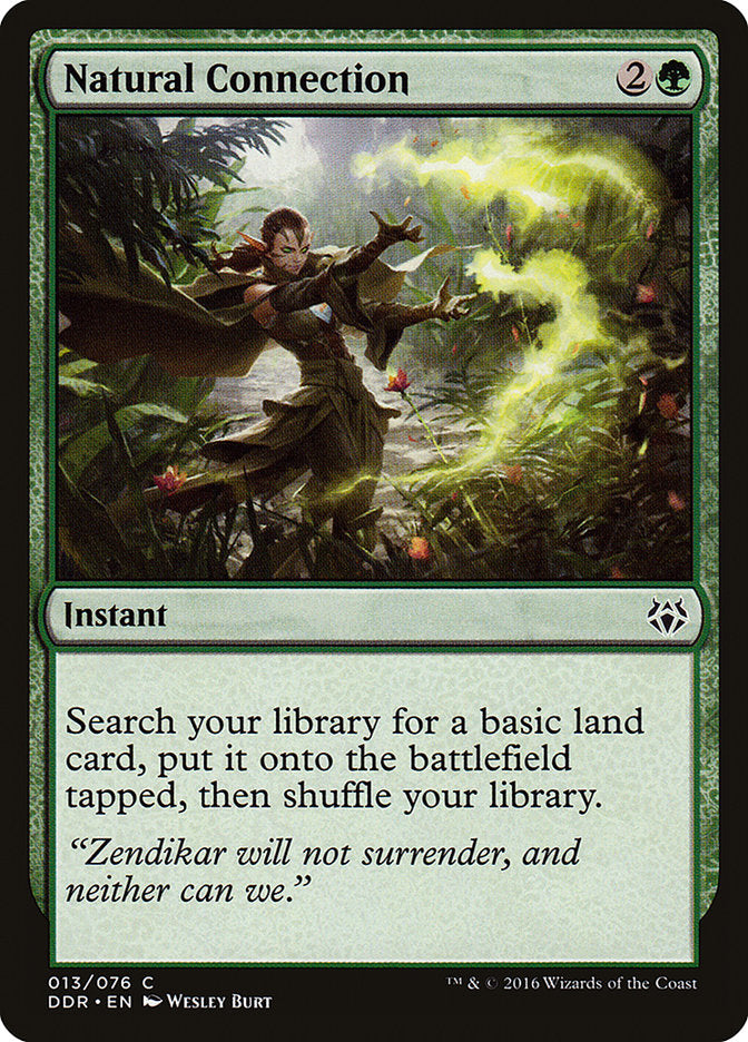 Natural Connection [Duel Decks: Nissa vs. Ob Nixilis] | Game Haven TX