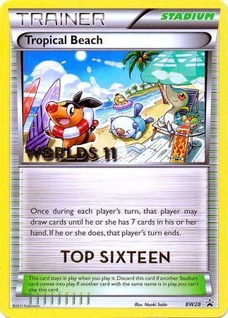 Tropical Beach (BW28) (Top 16) [Black & White: Black Star Promos] | Game Haven TX
