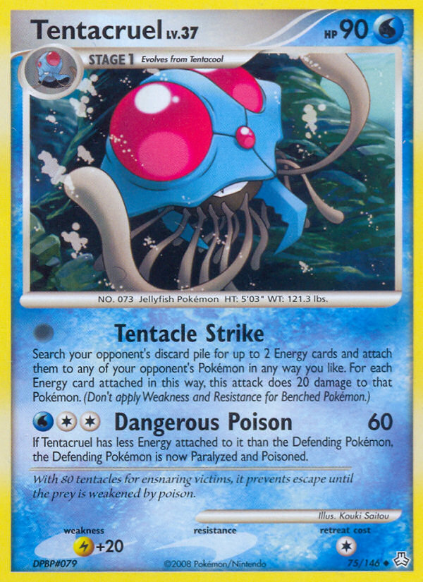 Tentacruel (75/146) [Diamond & Pearl: Legends Awakened] | Game Haven TX