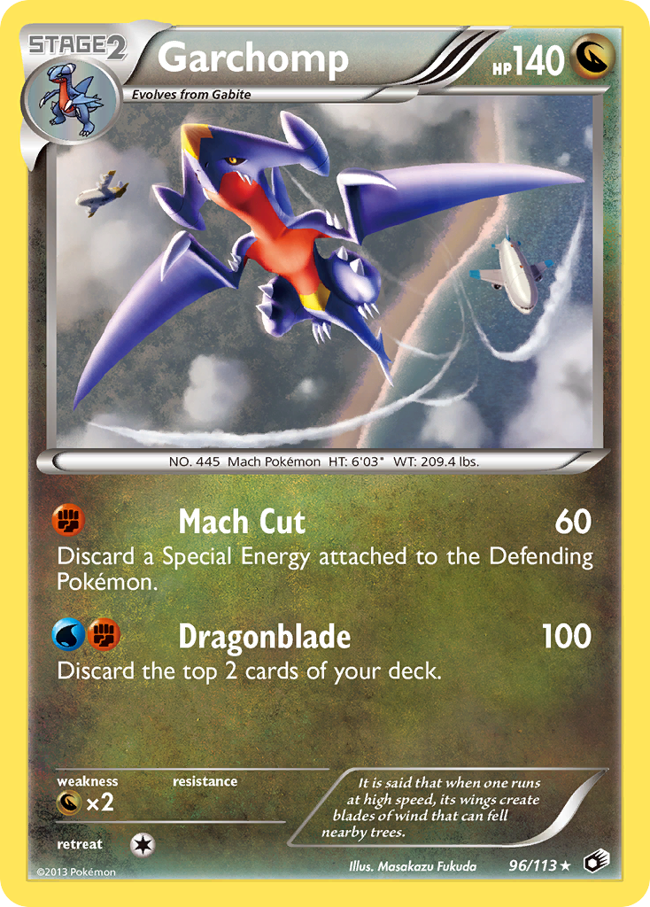 Garchomp (96/113) [Black & White: Legendary Treasures] | Game Haven TX