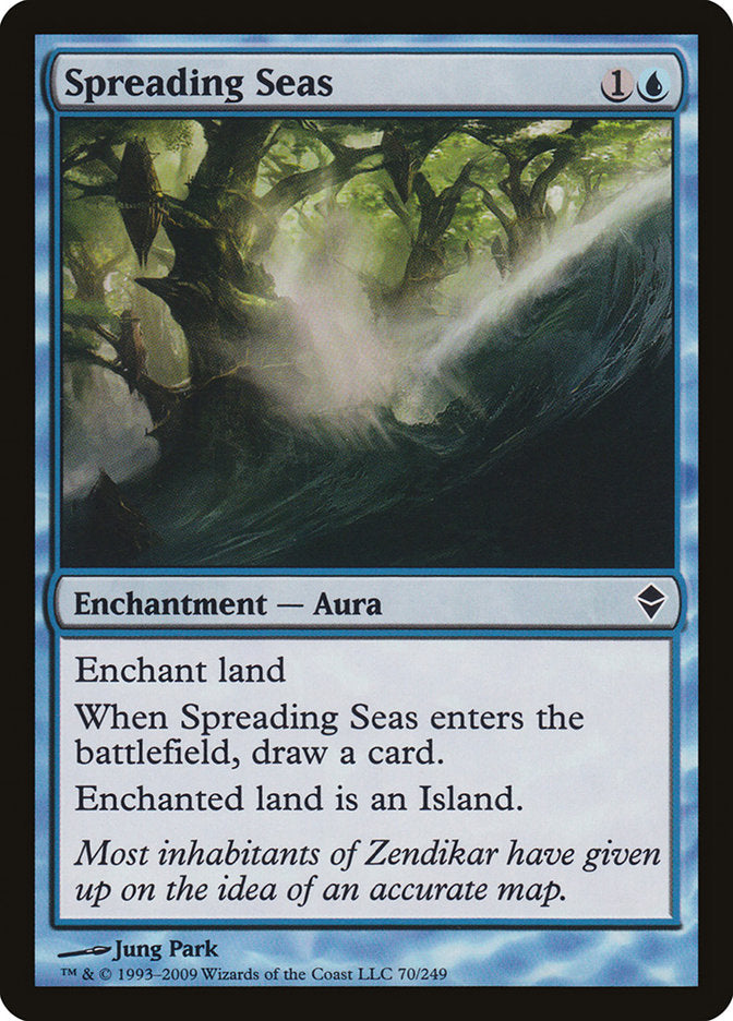 Spreading Seas [Zendikar] | Game Haven TX