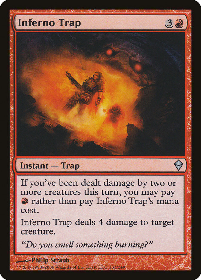 Inferno Trap [Zendikar] | Game Haven TX