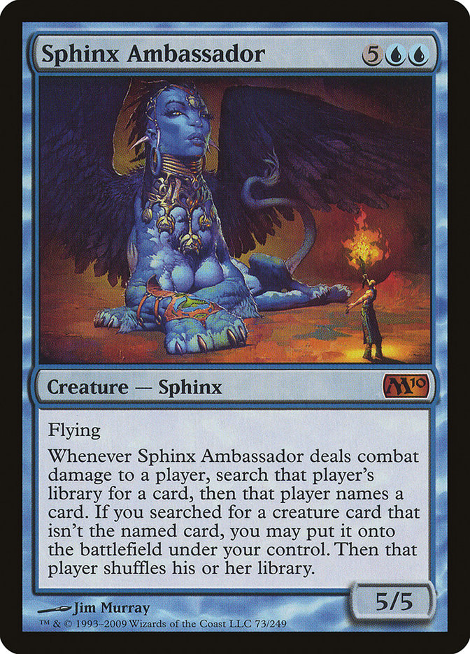 Sphinx Ambassador [Magic 2010] | Game Haven TX