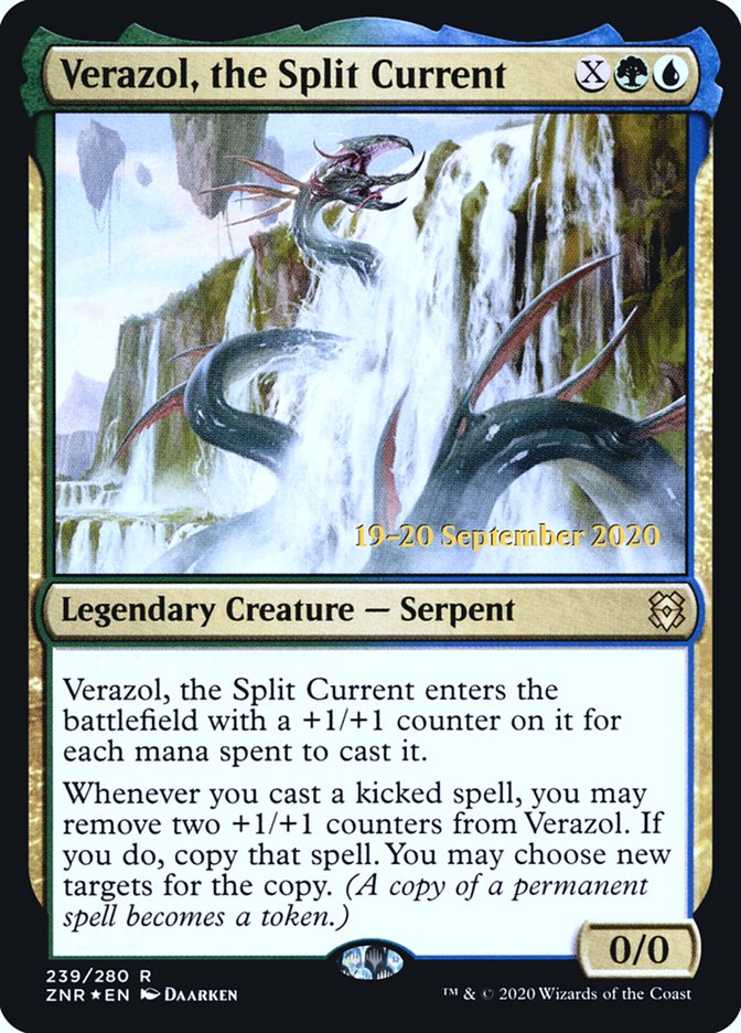 Verazol, the Split Current [Zendikar Rising Promos] | Game Haven TX