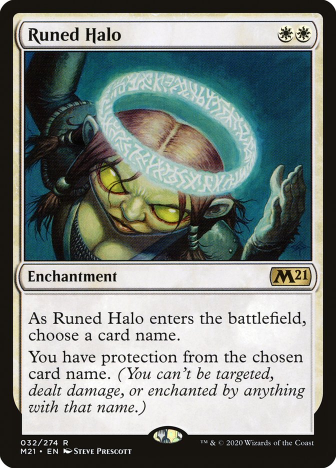 Runed Halo [Core Set 2021] | Game Haven TX