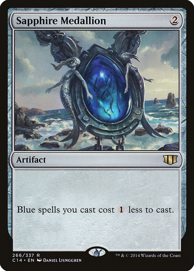 Sapphire Medallion [Commander 2014] | Game Haven TX