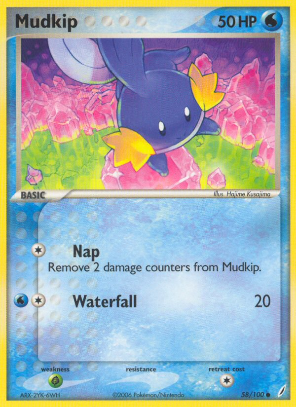 Mudkip (58/100) [EX: Crystal Guardians] | Game Haven TX
