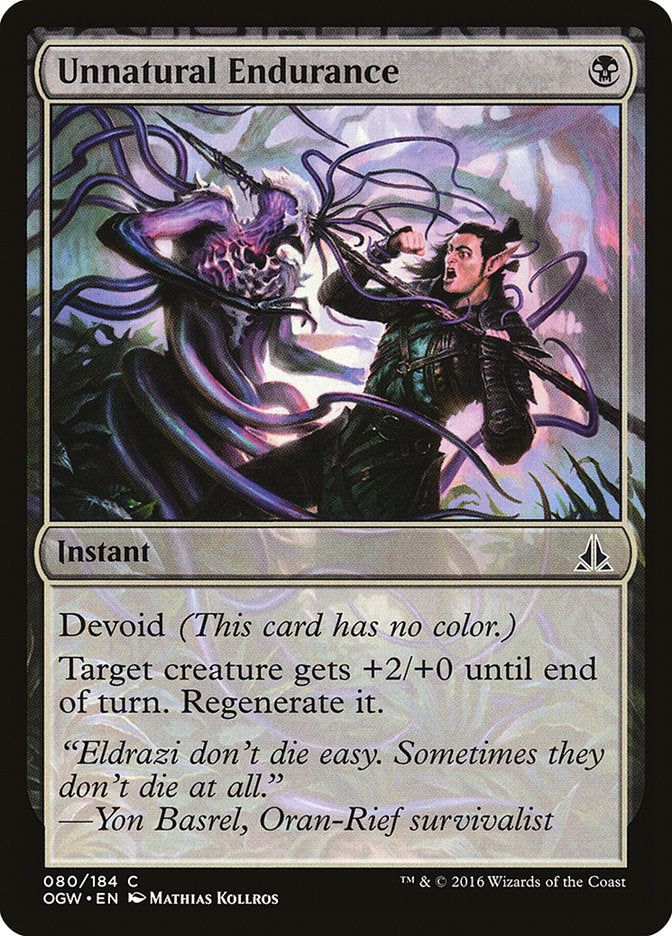 Unnatural Endurance [Oath of the Gatewatch] | Game Haven TX