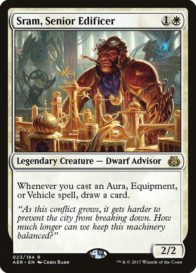 Sram, Senior Edificer [Aether Revolt] | Game Haven TX