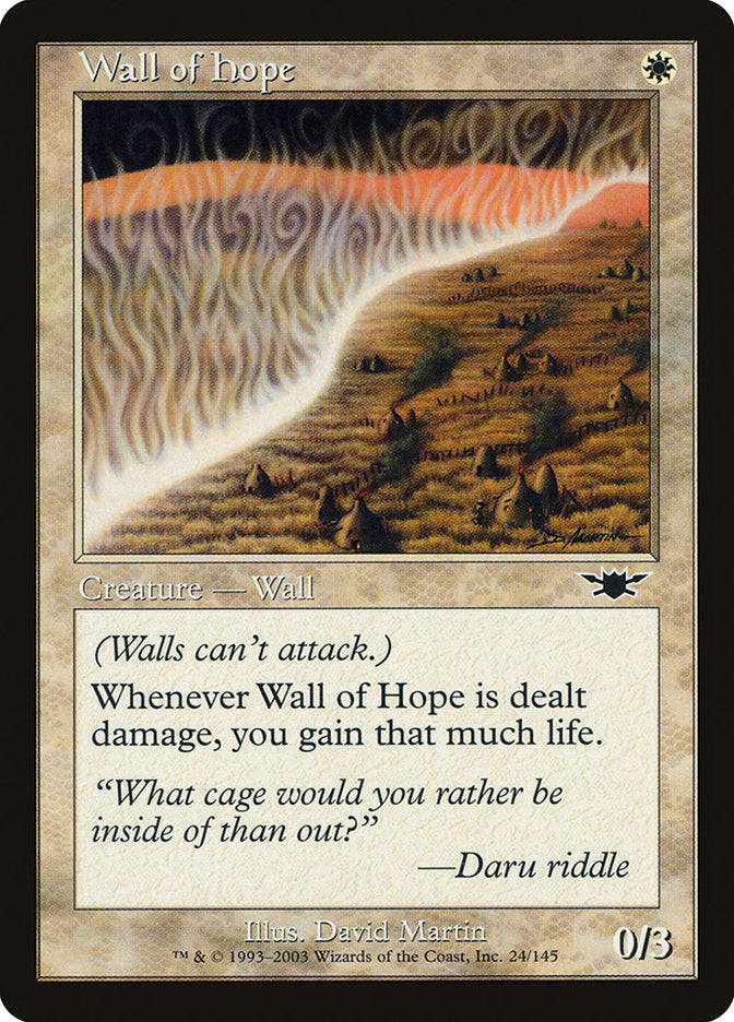 Wall of Hope [Legions] | Game Haven TX