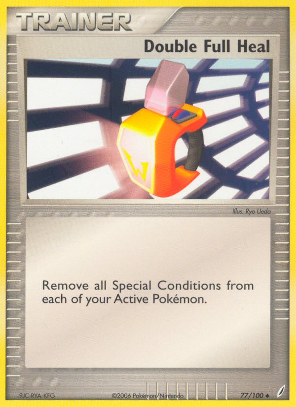 Double Full Heal (77/100) [EX: Crystal Guardians] | Game Haven TX