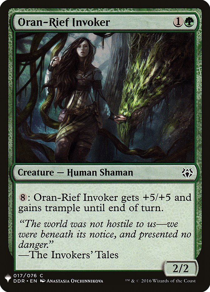 Oran-Rief Invoker [Mystery Booster] | Game Haven TX
