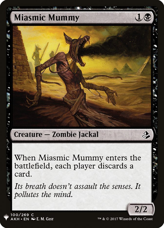 Miasmic Mummy [Mystery Booster] | Game Haven TX