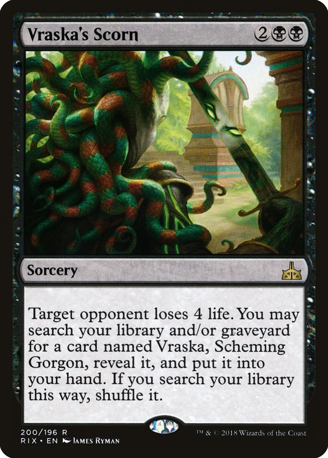Vraska's Scorn [Rivals of Ixalan] | Game Haven TX