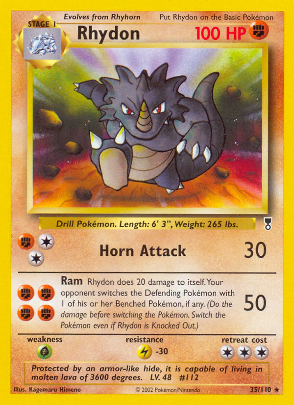 Rhydon (35/110) [Legendary Collection] | Game Haven TX