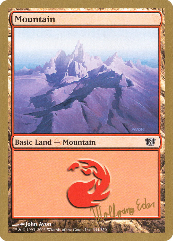 Mountain (Wolfgang Eder) [World Championship Decks 2003] | Game Haven TX
