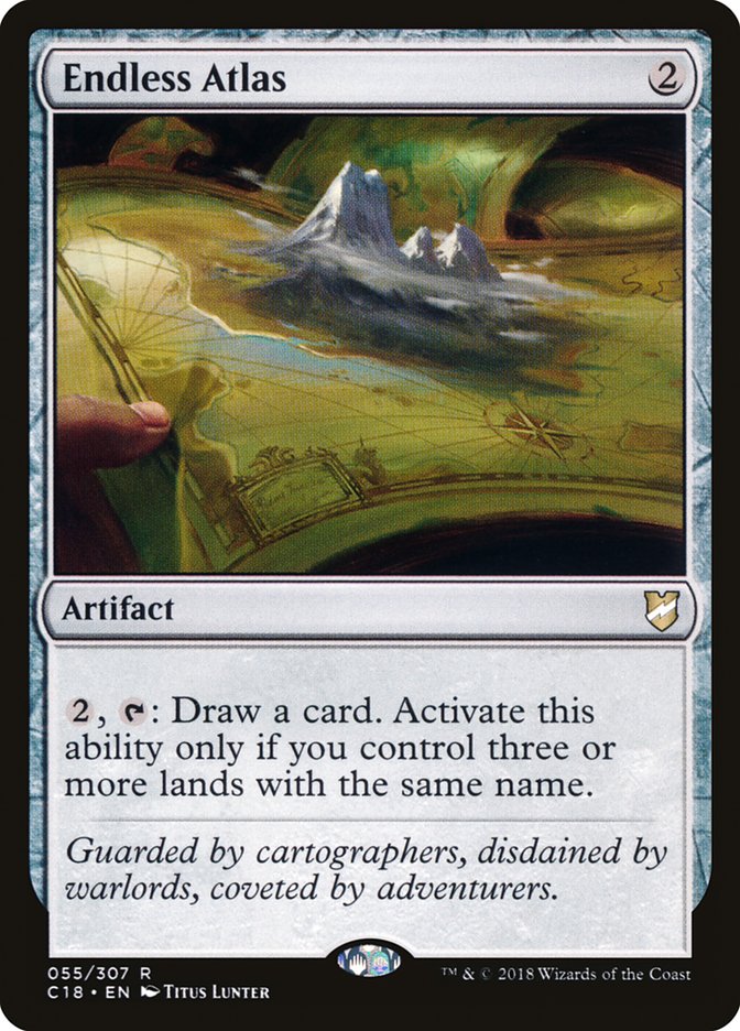 Endless Atlas [Commander 2018] | Game Haven TX