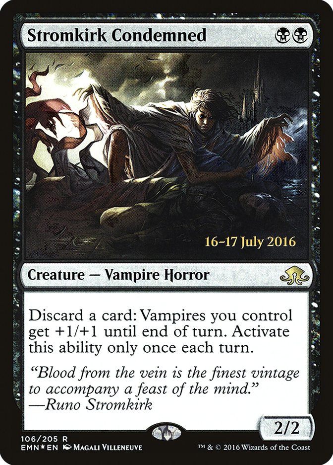 Stromkirk Condemned [Eldritch Moon Promos] | Game Haven TX