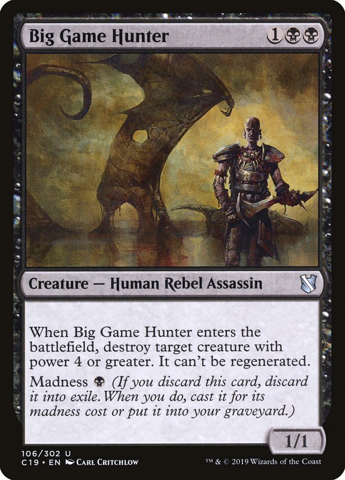 Big Game Hunter [Commander 2019] | Game Haven TX