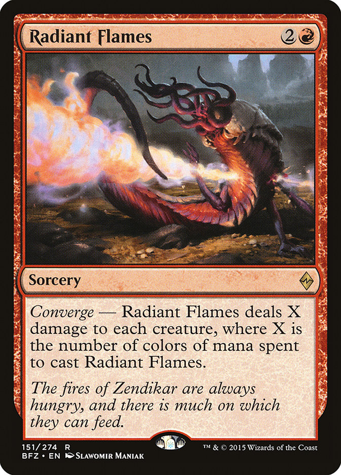 Radiant Flames [Battle for Zendikar] | Game Haven TX