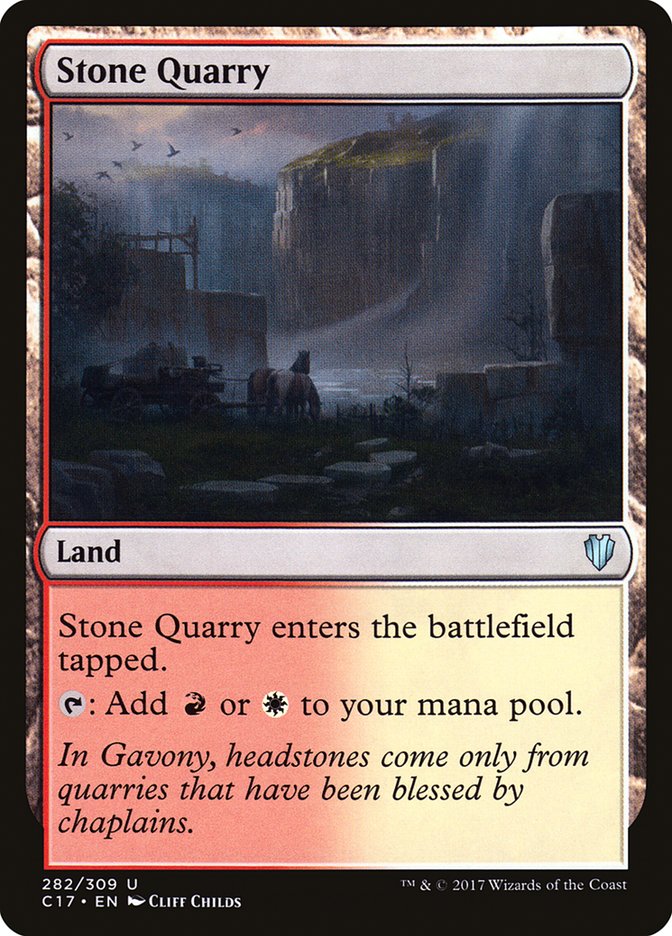 Stone Quarry [Commander 2017] | Game Haven TX
