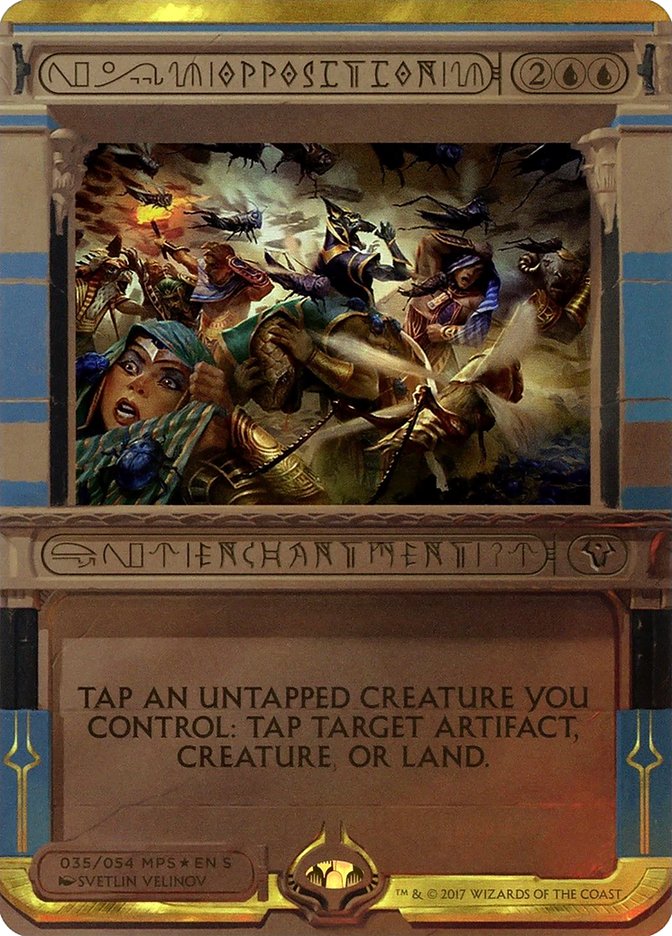 Opposition (Invocation) [Amonkhet Invocations] | Game Haven TX