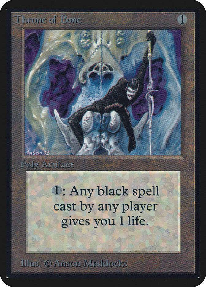 Throne of Bone [Limited Edition Alpha] | Game Haven TX