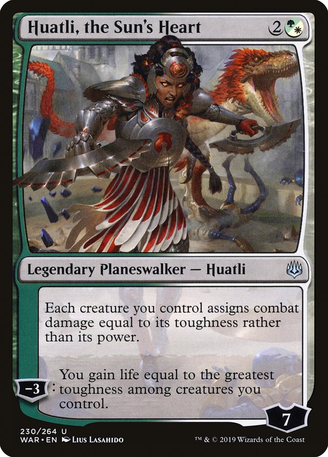 Huatli, the Sun's Heart [War of the Spark] | Game Haven TX