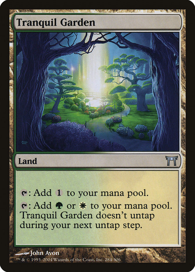 Tranquil Garden [Champions of Kamigawa] | Game Haven TX