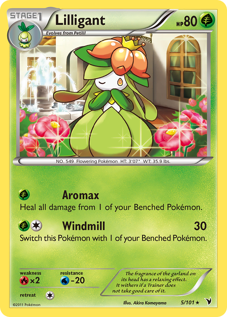 Lilligant (5/101) [Black & White: Noble Victories] | Game Haven TX