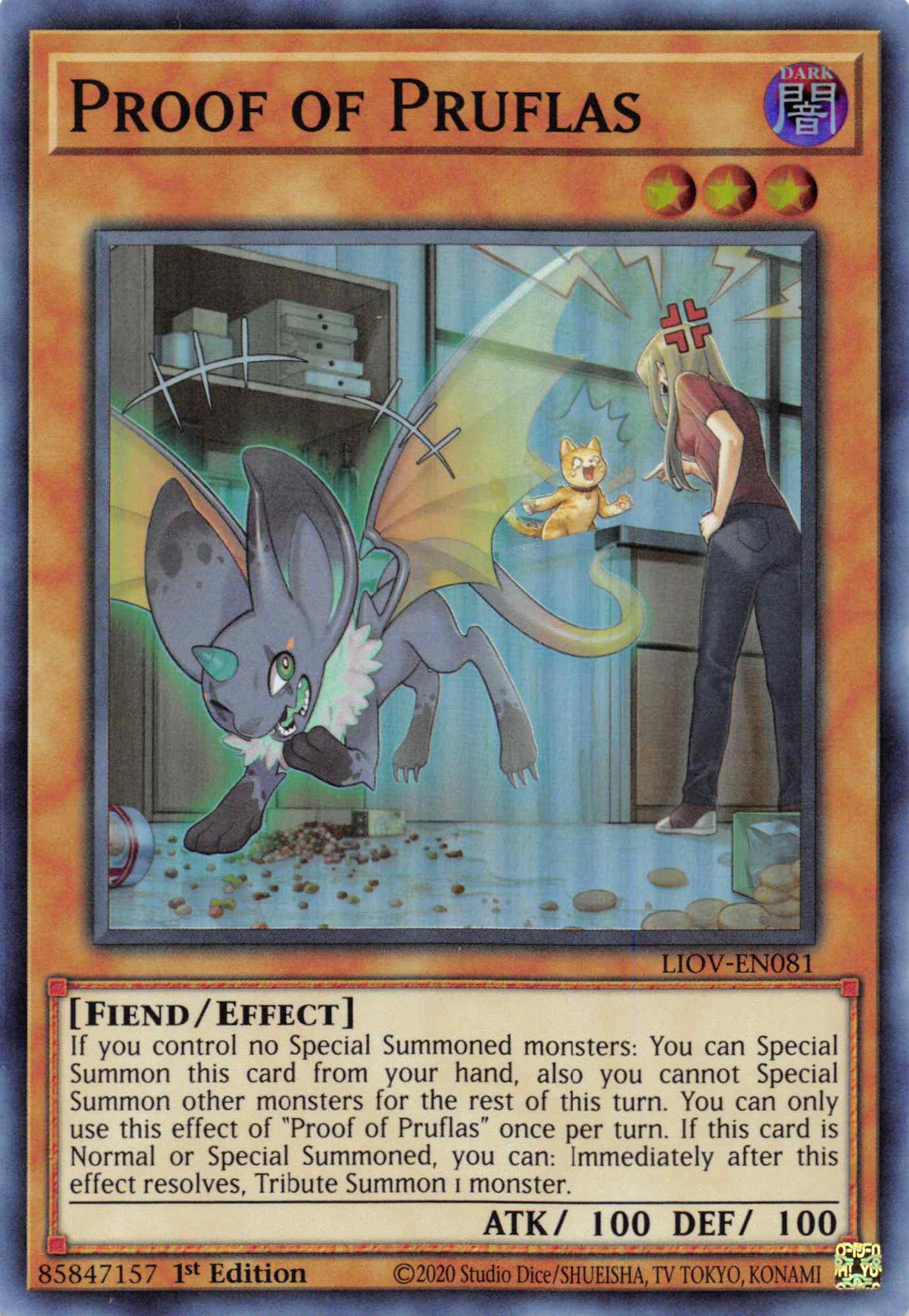 Proof of Pruflas [LIOV-EN081] Super Rare | Game Haven TX