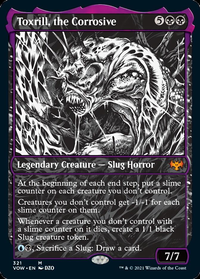 Toxrill, the Corrosive (Showcase Eternal Night) [Innistrad: Crimson Vow] | Game Haven TX