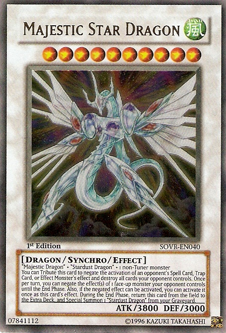 Majestic Star Dragon [SOVR-EN040] Ultra Rare | Game Haven TX