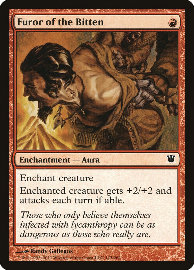 Furor of the Bitten [Innistrad] | Game Haven TX