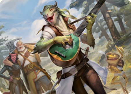 Wandering Troubadour Art Card [Dungeons & Dragons: Adventures in the Forgotten Realms Art Series] | Game Haven TX