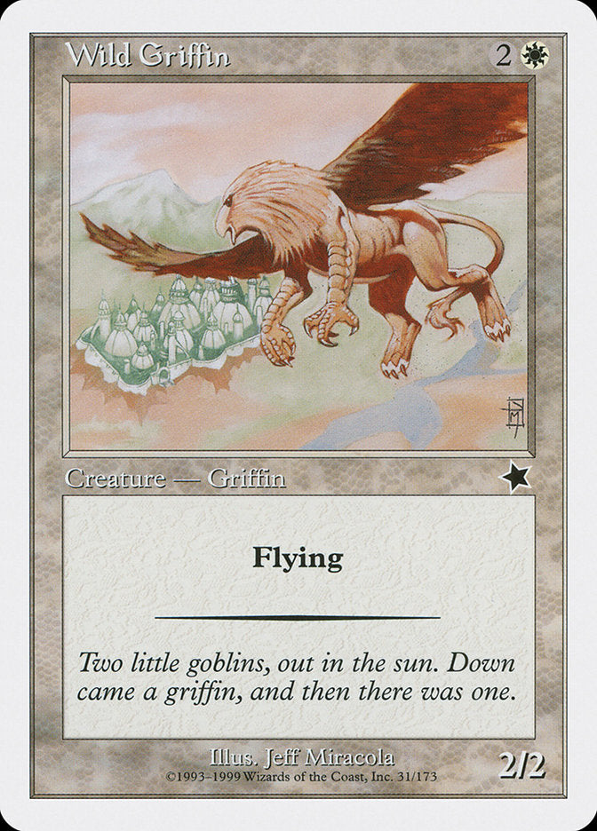 Wild Griffin [Starter 1999] | Game Haven TX