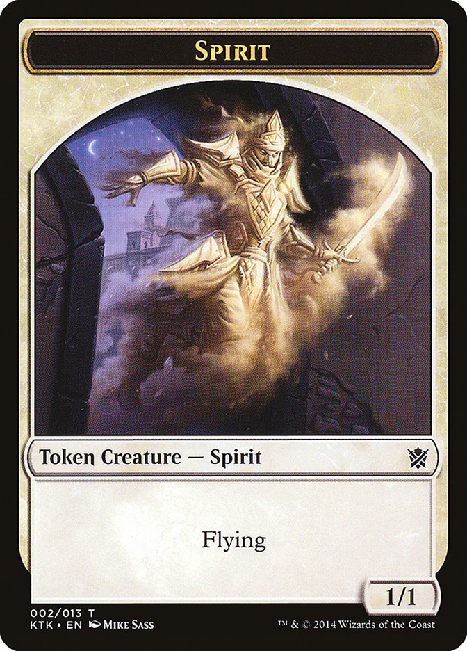 Spirit [Khans of Tarkir Tokens] | Game Haven TX