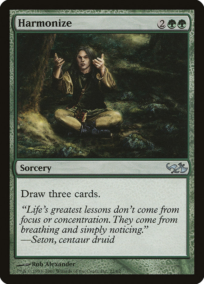 Harmonize [Duel Decks: Elves vs. Goblins] | Game Haven TX