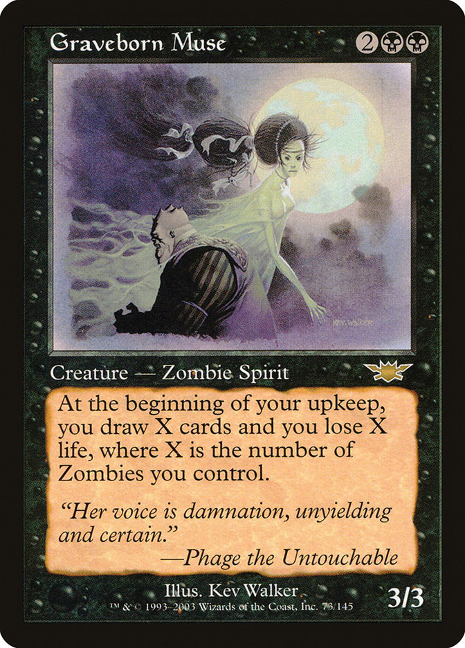 Graveborn Muse [Legions] | Game Haven TX