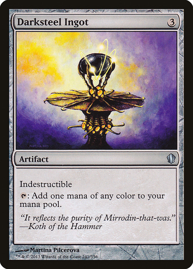 Darksteel Ingot [Commander 2013] | Game Haven TX