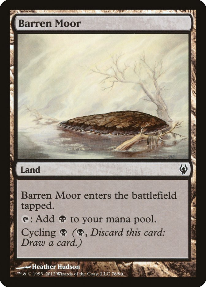 Barren Moor [Duel Decks: Izzet vs. Golgari] | Game Haven TX