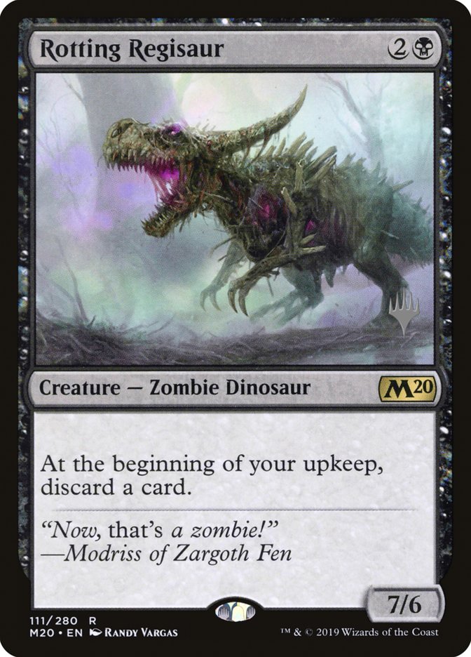 Rotting Regisaur [Core Set 2020 Promos] | Game Haven TX