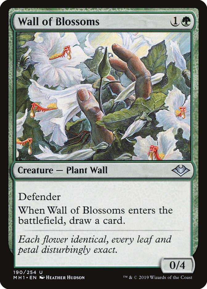 Wall of Blossoms [Modern Horizons] | Game Haven TX