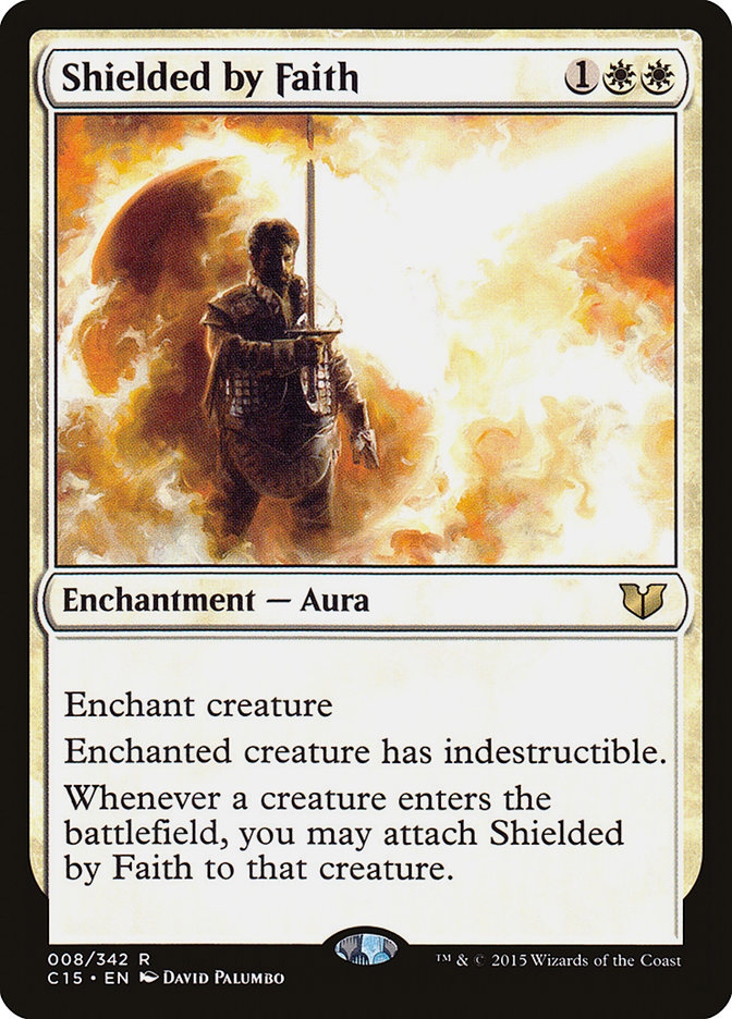 Shielded by Faith [Commander 2015] | Game Haven TX